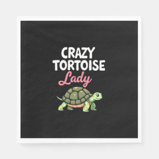Serviette En Papier Femme Tortue Dame Tortues Folle Maman Femmes Tortu