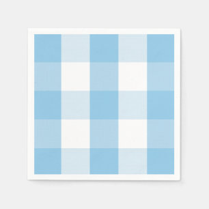 Serviette En Papier Ferme Bleu Bleu Chaussons de contrôle buffle