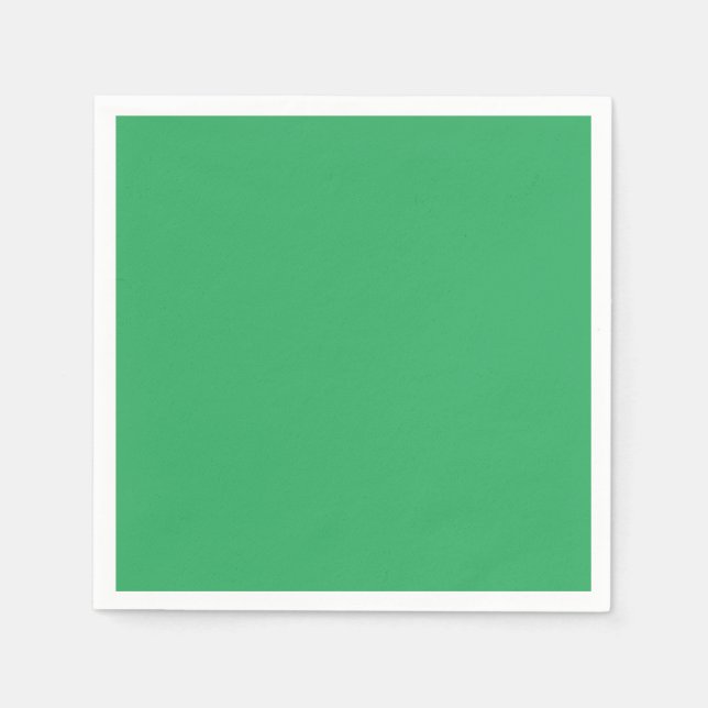 Serviette En Papier Ferne, Vert grenouille, Gulf Stream, (Devant)