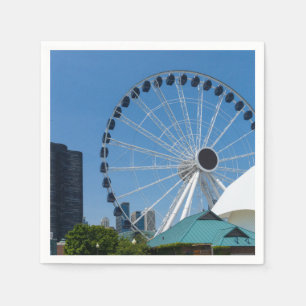 Serviette En Papier Ferris Wheel