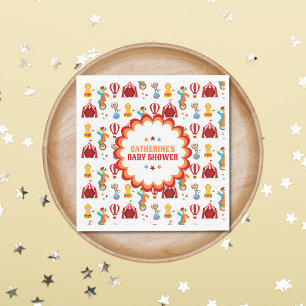 Serviette En Papier Festival du Carnaval de cirque Baby shower