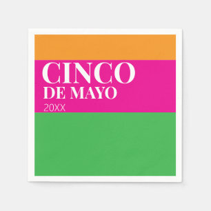 Serviette En Papier Fête BBQ Cinco De Mayo 
