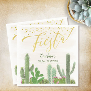 Serviette En Papier Fête Cactus Taco à propos d'amour Réception de mar