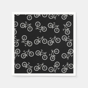 Serviette En Papier Fête d'anniversaire à vélo