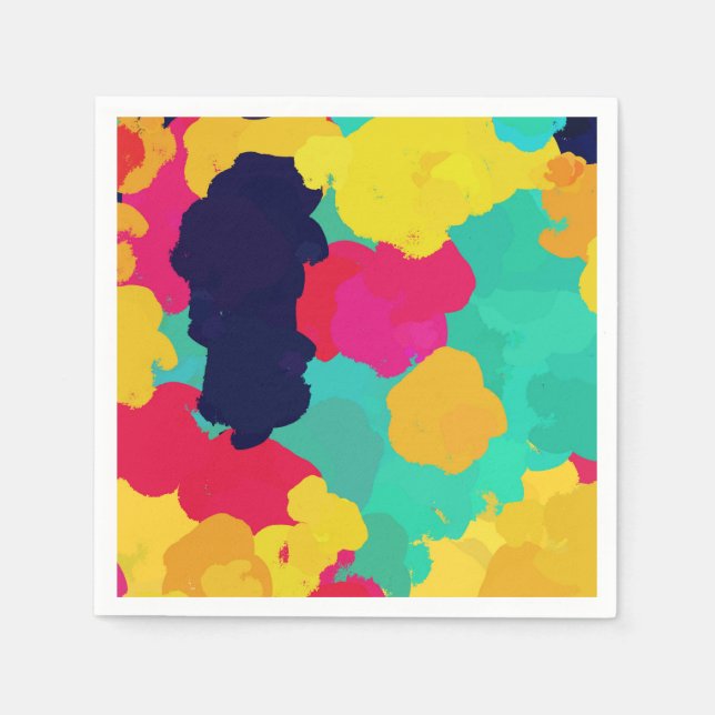 Serviette En Papier Fête d'anniversaire artisanat artistique Fiesta de (Devant)