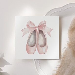 Serviette En Papier Fête d'anniversaire de Ballerina