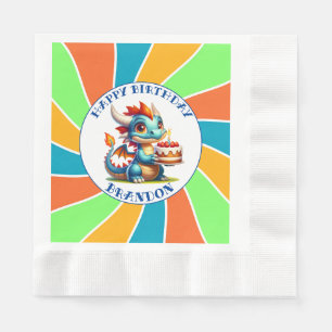 Serviette En Papier Fête d'anniversaire de garçon sur le thème du drag