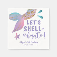 Fête d'anniversaire de Shellabrate Mermaid