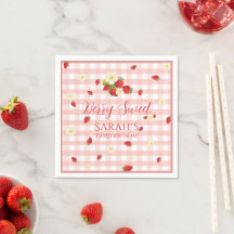 Fête d'anniversaire des 3 ans Berry Sweet Strawber
