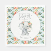 fête d'anniversaire d'un doux petit éléphant d'ara