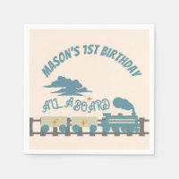 Fête d'anniversaire enfant Train Rétro 