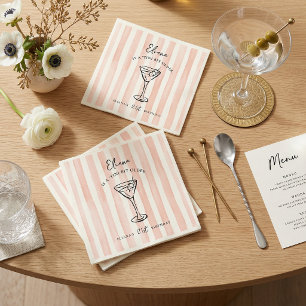 Serviette En Papier Fête d'anniversaire personnalisée Un peu plus âgée
