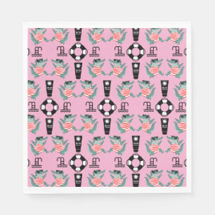 Serviette En Papier Fête d'anniversaire piscine pour enfants mignons