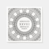 Fête d'anniversaire sur le thème de la Grèce ou de