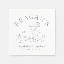 Fête de Bachelorette de Cowgirl Occidental Dessiné