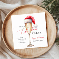 Fête de chapeau de Père Noël Noël festive