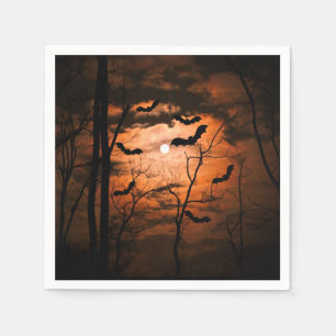 Serviette En Papier Fête de costume de Pleine lune Spooktacular