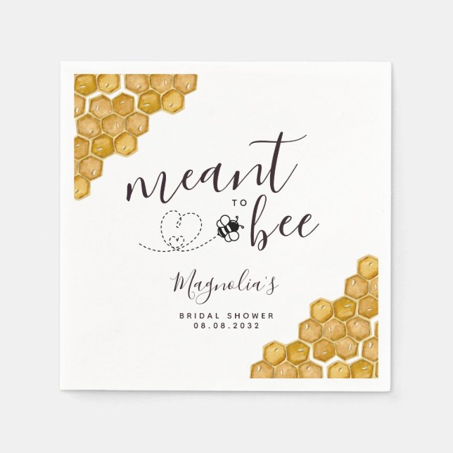 Serviette En Papier Fête de Fiançailles Prévue Pour Être (Devant)