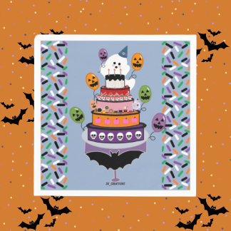 Serviette En Papier Fête de la Boo Day de Ghostile