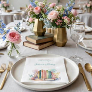 Serviette En Papier Fête de mariage fantaisiste pour le début d'un nou