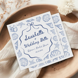 Serviette En Papier Fête de mariage fantaisiste sur le thème des coqui