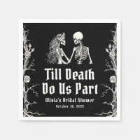 Fête de Mariage Halloween jusqu'à ce que la mort n