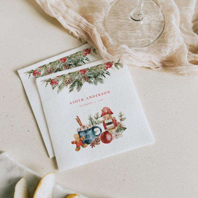 Serviette En Papier Fête de Noël (Créateur téléchargé)