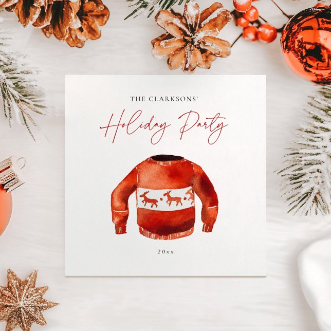 Serviette En Papier Fête de Noël cosy (Créateur téléchargé)