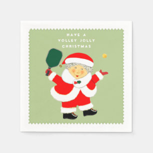 Serviette En Papier Fête de Noël de Pickball