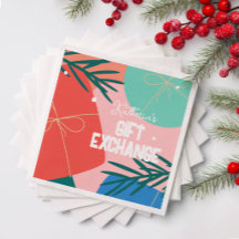 Fête de Noël Échange de Cadeaux Fête de Fêtes
