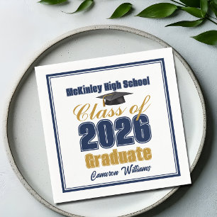 Serviette En Papier Fête de remise des diplômes de la promotion 2026 b