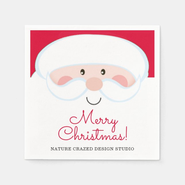 Serviette En Papier Fête d'entreprise de Noël (Devant)