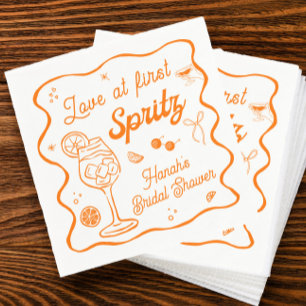 Serviette En Papier Fête des mariées Aperol Spritz