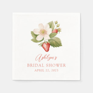 Serviette En Papier Fête des mariées de fraise Berry Sweet Napkin