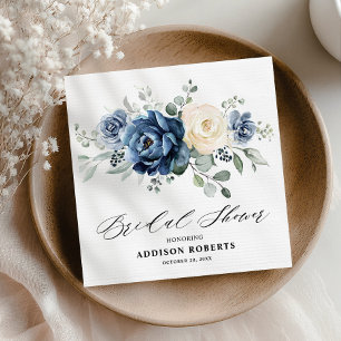 Serviette En Papier Fête des mariées d'ivoire de champagne de la marin