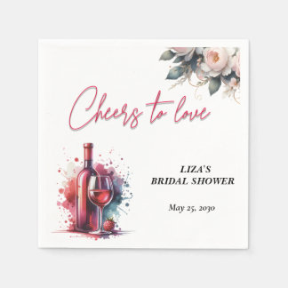 Serviette En Papier Fête des mariées Napkin