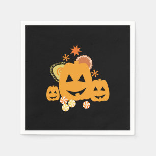 Serviette En Papier Fête d'Halloween