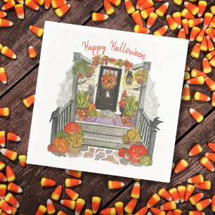 Serviette En Papier Fête d'Halloween à la maison