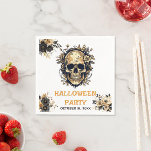 Serviette En Papier Fête d'Halloween Beau cocktail à boire