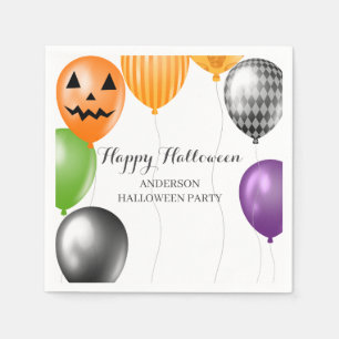 Serviette En Papier Fête d'Halloween élégante