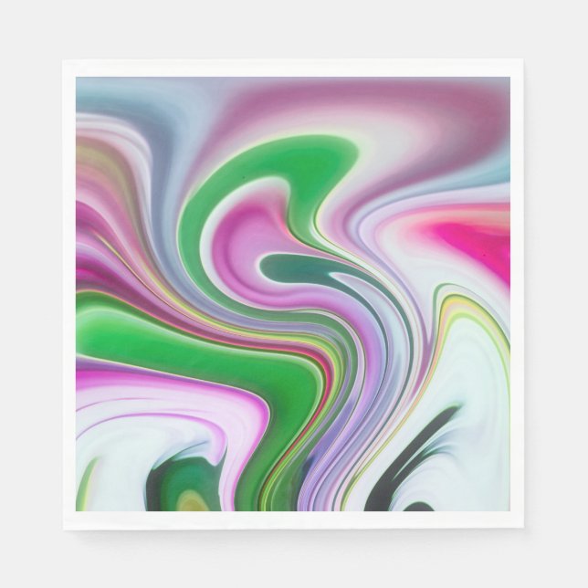 Serviette En Papier Fête du jardin (Devant)
