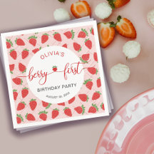 Fête du premier anniversaire de la fraise Berry pr