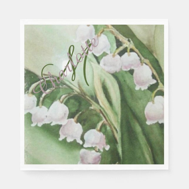 Serviette En Papier Fête du printemps (Devant)