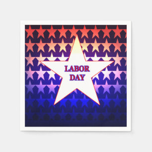 Serviette En Papier Fête du travail