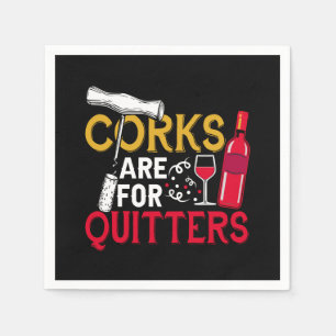 Serviette En Papier fête du vin mot art