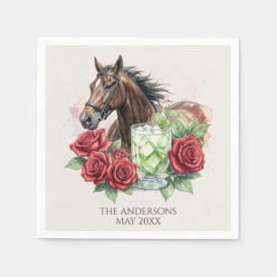 Serviette En Papier Fête élégante de Derby 