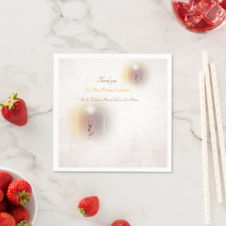 Serviette En Papier fête magique papier d'anniversaire de maman Napkin