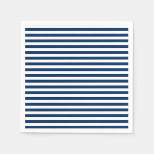 Serviette En Papier Fête patriotique amusante rouge blanc et bleu