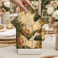 Fête prénatale Safari Feuillage et Amis