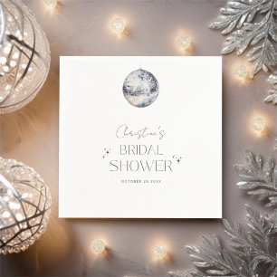 Serviette En Papier Fête Rétro Disco pour Enterrement de Vie de Jeune 